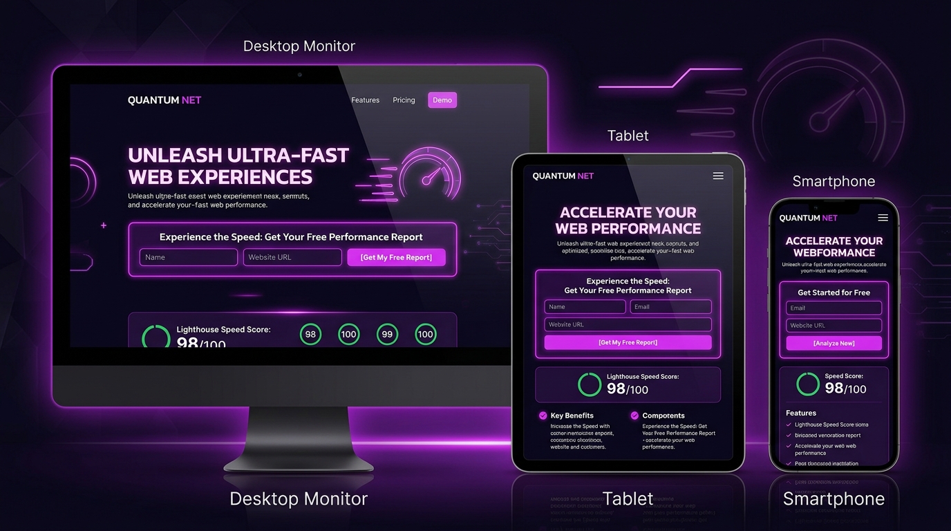 Velocidad Móvil 98+ PageSpeed